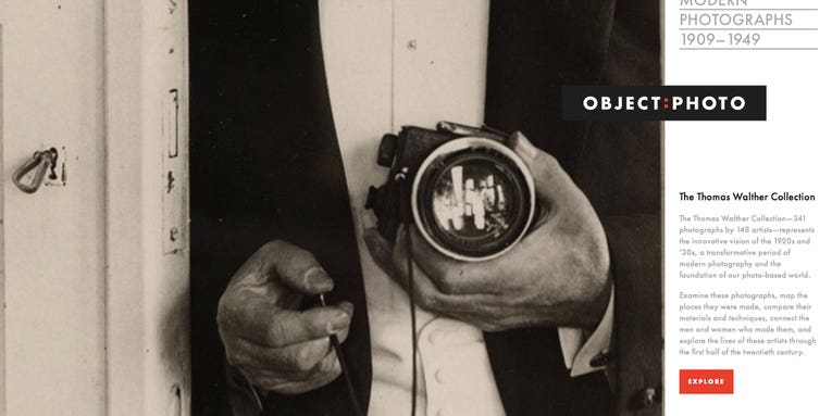 MoMA Launches OBJECT:PHOTO, Interactive Photography Conservation Website MoMA Launches OBJECT:PHOTO, Interactive Photography Conservation Website