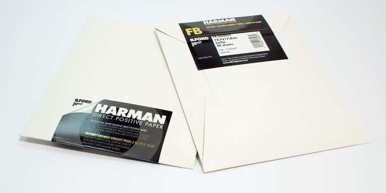 New Gear: Ilford Brings Back Harman Direct Positive Paper to Make Pinhole Photographers Happy New Gear: Ilford Brings Back Harman Direct Positive Paper to Make Pinhole Photographers Happy