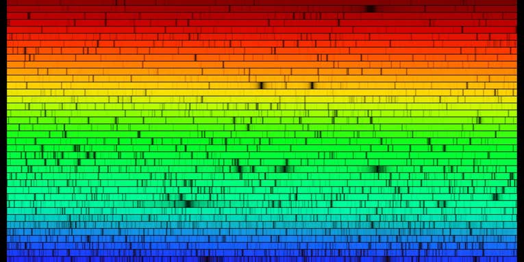 These Are All The Colors of Visible Light the Sun Emits These Are All The Colors of Visible Light the Sun Emits