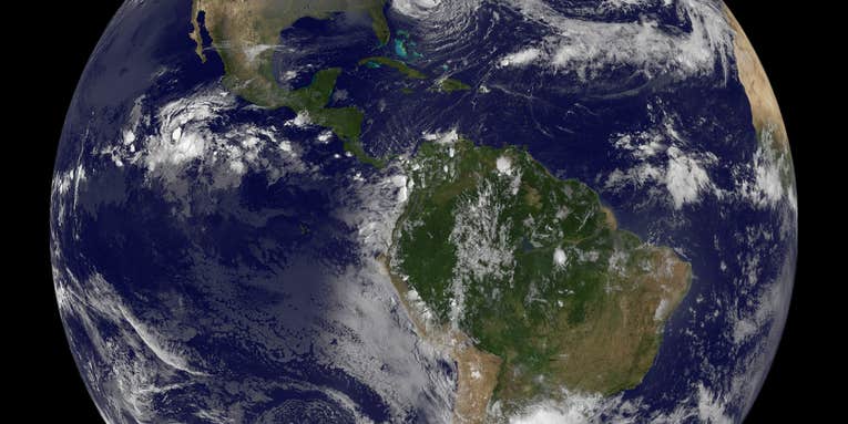 NASA Satellite Image Shows Just How Massive Hurricane Sandy Really Is NASA Satellite Image Shows Just How Massive Hurricane Sandy Really Is