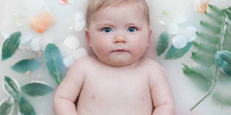 How to create surreal milk bath photography How to create surreal milk bath photography