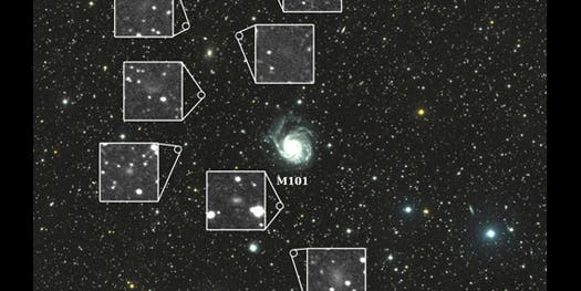 ‘Homemade’ telescope spots seven dwarves in space ‘Homemade’ telescope spots seven dwarves in space
