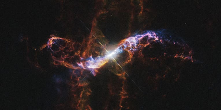 Two stars in a fight to the death Two stars in a fight to the death