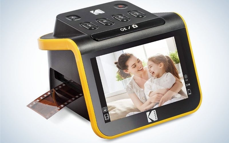 The kodak Slide N Scan is the best film scanners on a budget