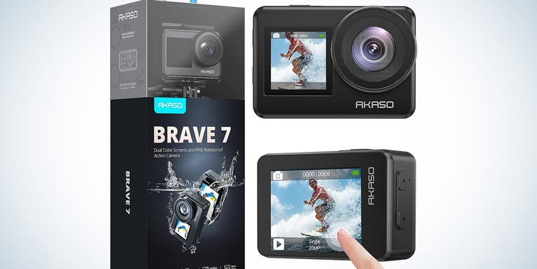 Get a fully waterproof 4K action camera for $139 at Amazon right now Get a fully waterproof 4K action camera for $139 at Amazon right now