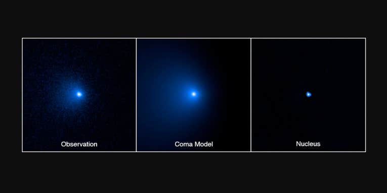 Hubble photographs the largest comet ever observed, and it’s headed this way Hubble photographs the largest comet ever observed, and it’s headed this way