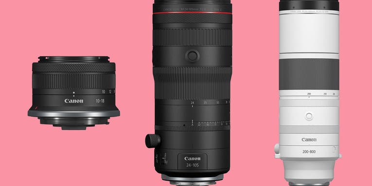 Canon adds three new lenses and a Power Zoom accessory to its RF lineup Canon adds three new lenses and a Power Zoom accessory to its RF lineup