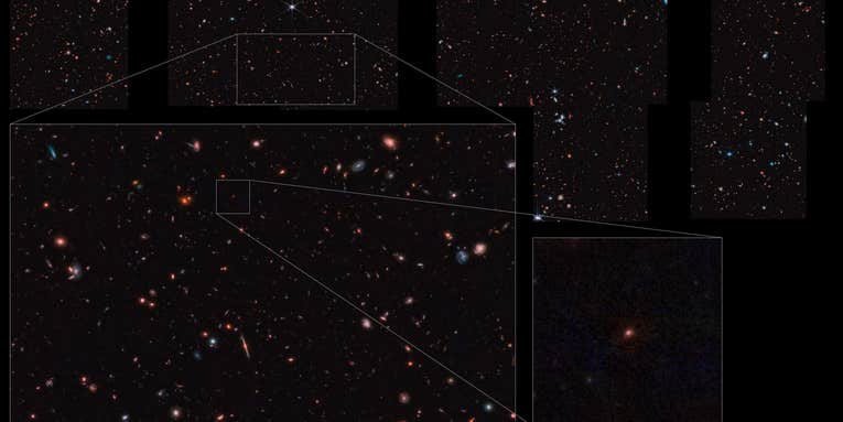 Webb photographs what may be the universe’s oldest galaxy Webb photographs what may be the universe’s oldest galaxy