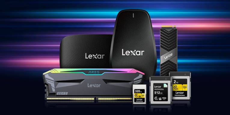 Lexar announces larger storage capacities in its CFexpress cards