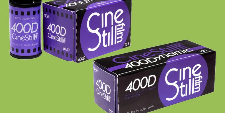 You can now buy Cinestill’s 400D color negative film in 35mm and medium format You can now buy Cinestill’s 400D color negative film in 35mm and medium format