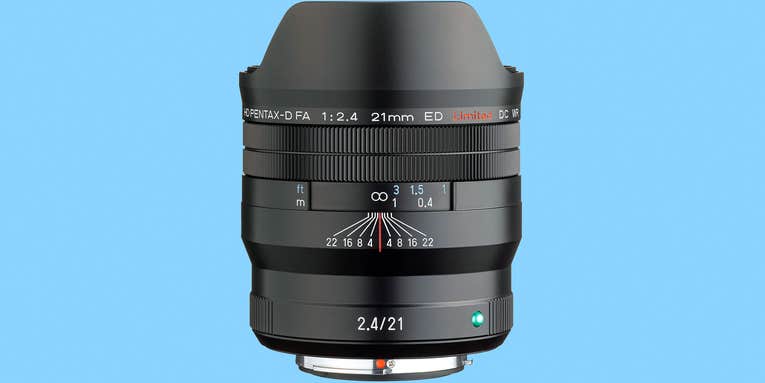 New gear: Pentax 21mm f/2.4 wide-angle for full-frame K-mount New gear: Pentax 21mm f/2.4 wide-angle for full-frame K-mount