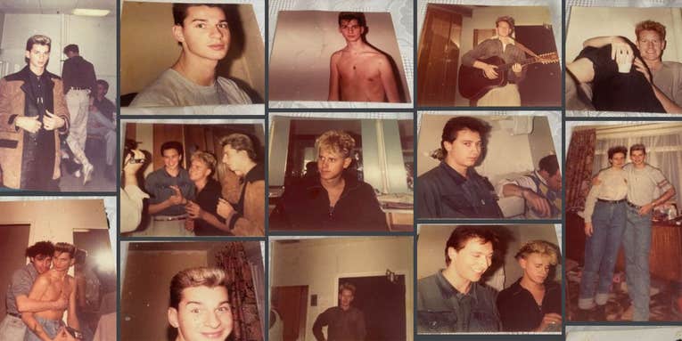 Depeche Mode fan throws a roll of film on stage, band mails it back full of photos Depeche Mode fan throws a roll of film on stage, band mails it back full of photos