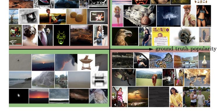 MIT Algorithm Predicts What Makes Photos Popular On the Web MIT Algorithm Predicts What Makes Photos Popular On the Web