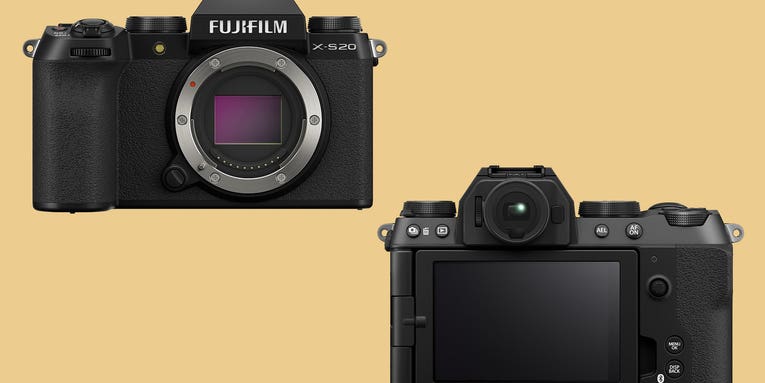 The Fujifilm X-S20 mirrorless camera offers a big battery and vlogging features The Fujifilm X-S20 mirrorless camera offers a big battery and vlogging features