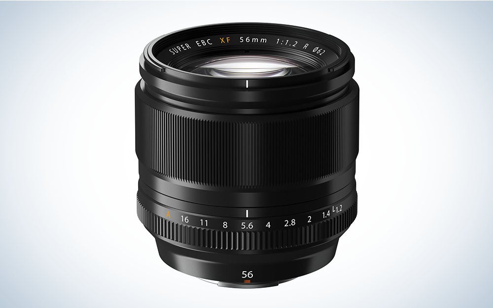 The Fujifilm XF 56mm F/1.2 lens is the best Fuji lens for portraits.
