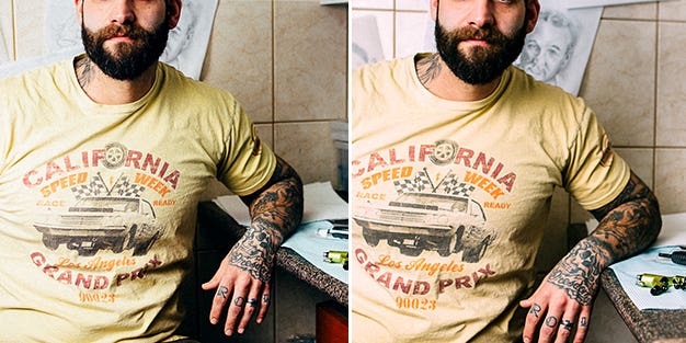 Pick the Keeper Photo: The Five Minute Tattooist Portrait Pick the Keeper Photo: The Five Minute Tattooist Portrait