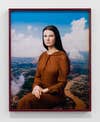 âMe as Mona Lisa,â by Gillian Wearing, 2020. Framed chromogenic print, 24 1/4 x 19 1/8 x 1 1/4 in. (61.6 x 48.6 x 3.2 cm).