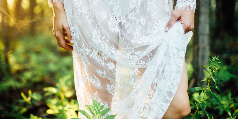 This $15 Lace Dress Is One of the Trendiest Portrait Photo Props Around