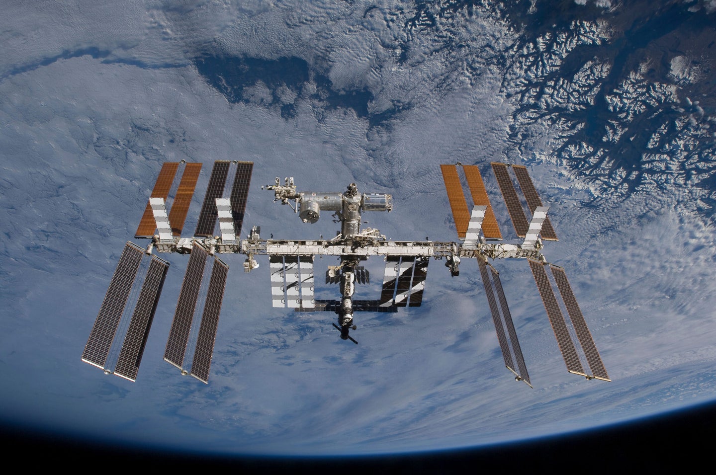 The International Space Station.