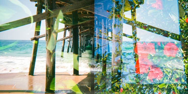 Dive into a world of super-saturated color film photography with Jennifer Lawrence