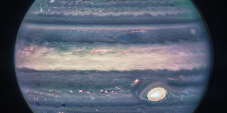 A stormy, iridescent Jupiter shines bright in Webb’s latest images A stormy, iridescent Jupiter shines bright in Webb’s latest images