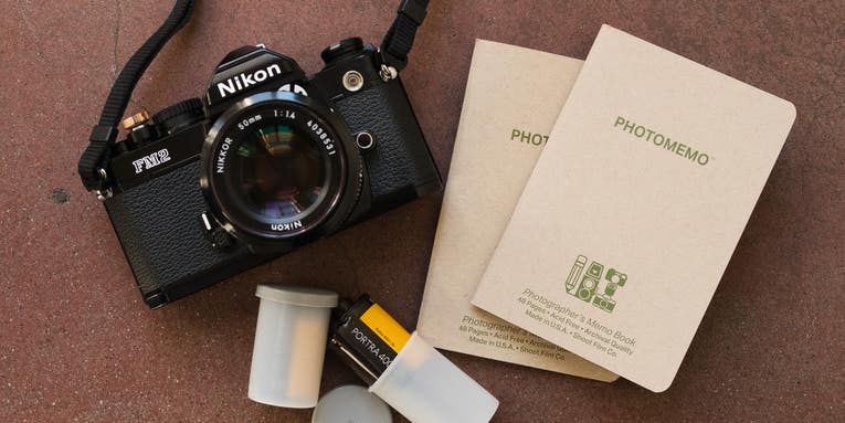 The PhotoMemo Notebook Is Made Specifically For Film Photographers The PhotoMemo Notebook Is Made Specifically For Film Photographers