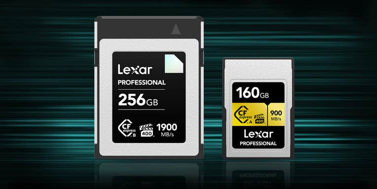 Lexar’s new Diamond-series Type-B CFexpress cards are the world’s fastest Lexar’s new Diamond-series Type-B CFexpress cards are the world’s fastest
