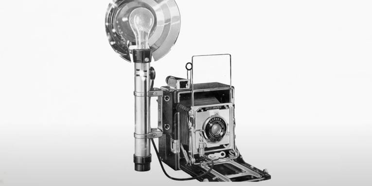 The Star Wars Lightsaber was based on a camera flash handle The Star Wars Lightsaber was based on a camera flash handle