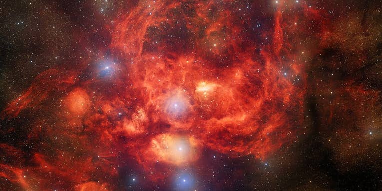 Dark energy camera snaps a mouthwatering 570-megapixel image of the ‘Lobster Nebula’