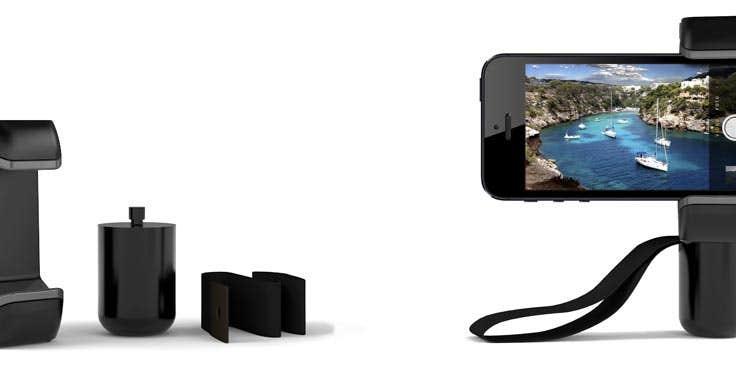 New Gear: The Shoulderpod is a 3-in-1 Grip, Tripod Mount, and Stand For Any Smartphone New Gear: The Shoulderpod is a 3-in-1 Grip, Tripod Mount, and Stand For Any Smartphone