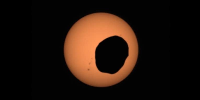 NASA’s Perseverance rover captures a Martian solar eclipse NASA’s Perseverance rover captures a Martian solar eclipse