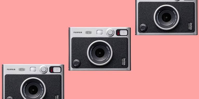 Fujifilm Instax Mini Evo Hybrid is a digital instant camera with lots of creative features Fujifilm Instax Mini Evo Hybrid is a digital instant camera with lots of creative features