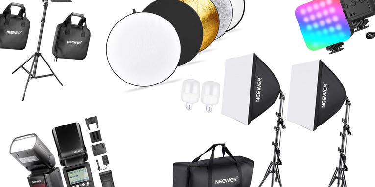 Save up to 39 percent on Neewer photo and video lighting gear at Amazon Save up to 39 percent on Neewer photo and video lighting gear at Amazon