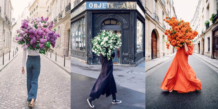 Carla Coulson’s floral portraits capture the beauty—and fragility—of being a young woman Carla Coulson’s floral portraits capture the beauty—and fragility—of being a young woman