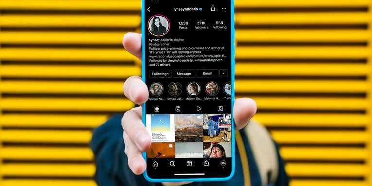 Photojournalist Lynsey Addario, portrait legend Mark Seliger, and 8 other Instagram accounts to follow Photojournalist Lynsey Addario, portrait legend Mark Seliger, and 8 other Instagram accounts to follow