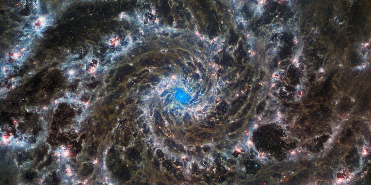 Gaze into the heart of a ‘Phantom Galaxy’