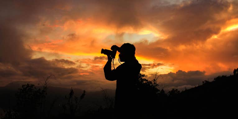 A photojournalist was caught on camera staging a shot, and the backlash was swift