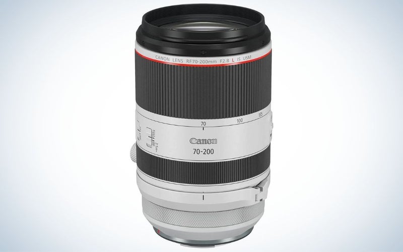 RF 70-200mm F2.8 L IS USM is the best Canon lens for portraits (high-end zoom).