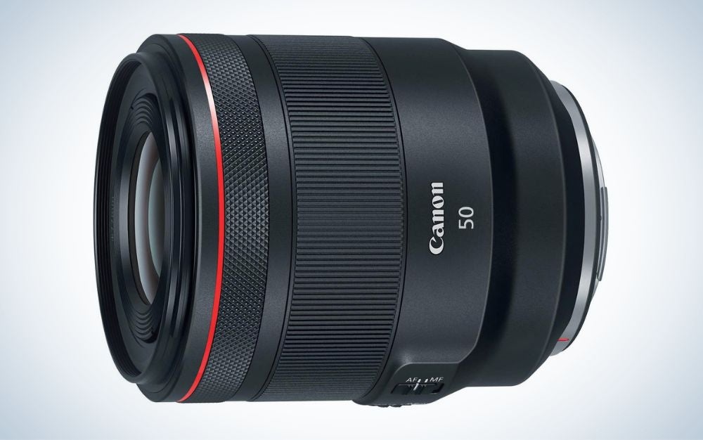 RF50mm F1.2 L USM is the best overall Canon lens.