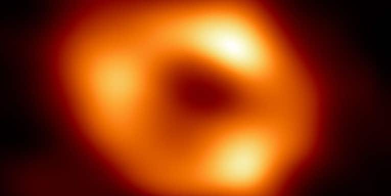 Photographic proof of a black hole at the center of our galaxy Photographic proof of a black hole at the center of our galaxy