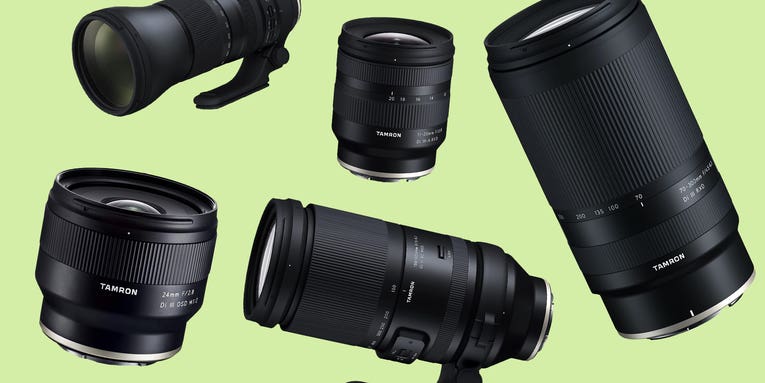 Save up to $200 on a ton of Tamron lenses at Amazon right now