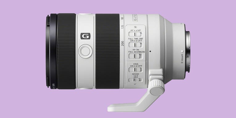 Sony updates its 70-200mm f/4 lens with macro capabilities Sony updates its 70-200mm f/4 lens with macro capabilities