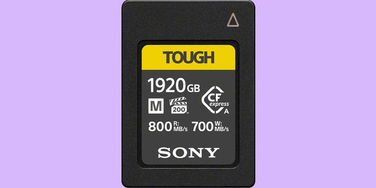 Sony’s 2TB CFexpress memory card costs as much as some cameras Sony’s 2TB CFexpress memory card costs as much as some cameras