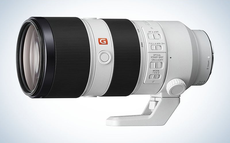 Sony telephoto lens