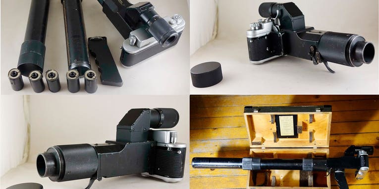A Soviet spy camera that shoots through walls is up for auction A Soviet spy camera that shoots through walls is up for auction
