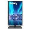 The BenQ PhotoVue SW272U monitor in vertical orientation