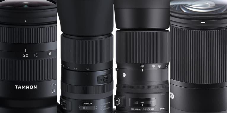 Save on Sigma and Tamron lenses during this early Black Friday sale Save on Sigma and Tamron lenses during this early Black Friday sale