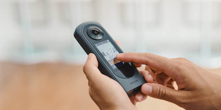 The new Ricoh Theta X 360 camera has a touchscreen, swappable batteries, and more The new Ricoh Theta X 360 camera has a touchscreen, swappable batteries, and more