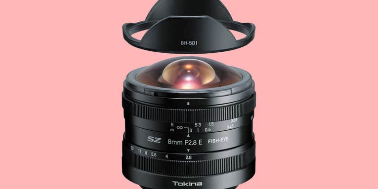 New gear: Tokina SZ 8mm f/2.8 fisheye for Fujifilm and Sony APS-C cameras New gear: Tokina SZ 8mm f/2.8 fisheye for Fujifilm and Sony APS-C cameras