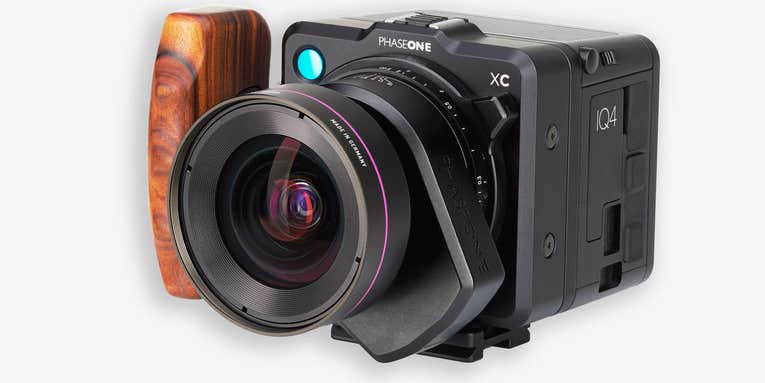 The Phase One XC is a $62,000 fixed-lens, medium format camera The Phase One XC is a $62,000 fixed-lens, medium format camera